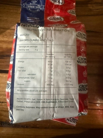 Crown Boerewors Spice