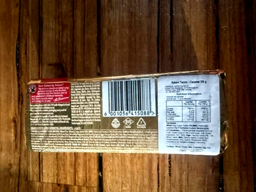 Tennis Biscuits caramel flavoured