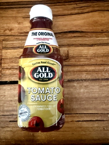 All Gold Tomato Sauce 500ml Squeeze