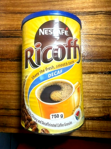 Nescafe ricoffy Decaf