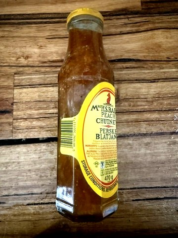 MRSH.S.Balls Peach chutney 470g