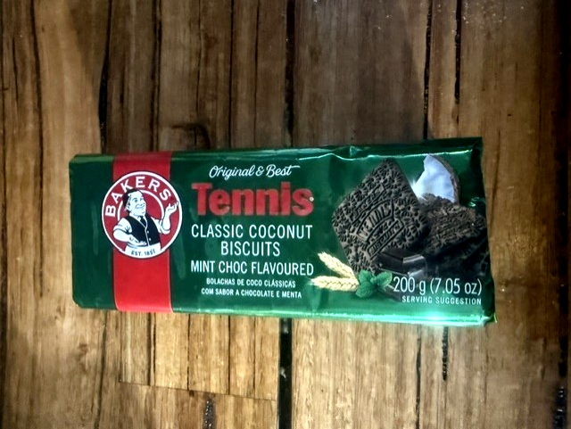 Tennis biscuits mint choc flavourd
