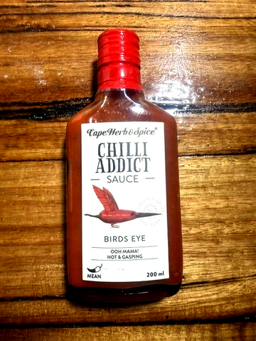 Cape Herb & spice Chilli Addict sauce birds eye