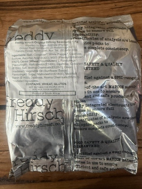 Freddy Hirsch original biltong spices