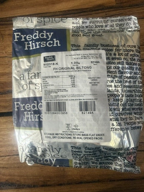 Freddy Hirsch original biltong spices