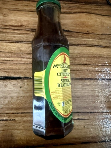 MRSH.S.Balls Hot Chutney 470g