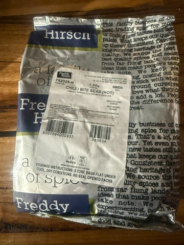 Freddy Hirsch chilli bites spice