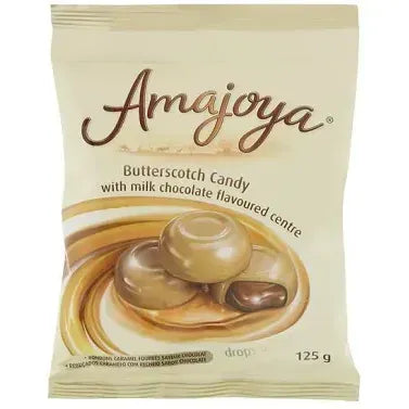 Amajoya ButterSCOTCH CANDY+Chocolate Centre 125g