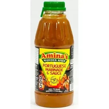 Amina's Marinade & Sauce - Portuguese 500ml