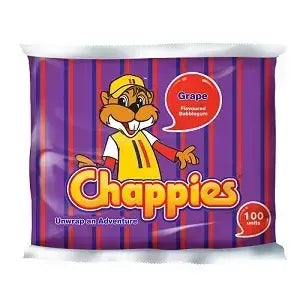 Chappies BubbleGum Grape 100's...