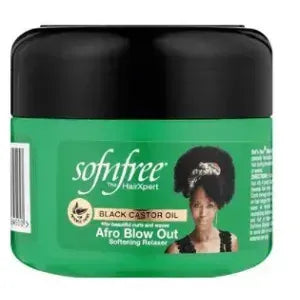 Sofn'Free BLACK CASTOR RLXER Afro Blowout 125ml
