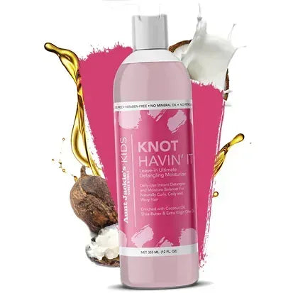 Aunt Jackie's KNOT HAVIN' it! Kids Leave-in Ultimate
 Detangling Moisturizer 355mL (12oz) (USA)