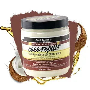 Aunt Jackie's COCO REPAIR Coconut Creme Deep Conditioner 436ml (USA)