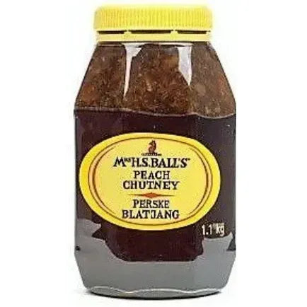 Mrs Balls 1.1kg PEACH Chutney JAR...