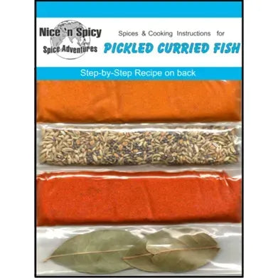 Nice & Spicy Pickled Curried Fish  strips 20g