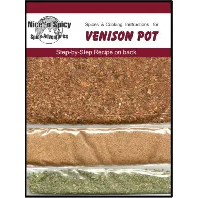Nice & Spicy Venison Pot  strips 20g