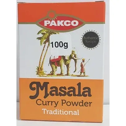 Pakco MASALA ROASTED Curry Powder (small)
 
 100g Box...