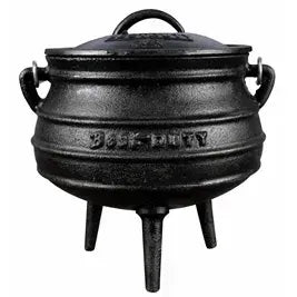 3 LEG Potjie Pots Oil Cured