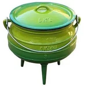3 LEG Potjie ENAMEL Coated No.3 POT.. (easy to clean)