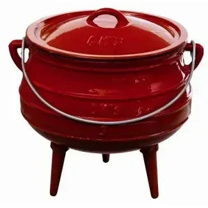 3 LEG Potjie ENAMEL Coated No.3 POT.. (easy to clean)