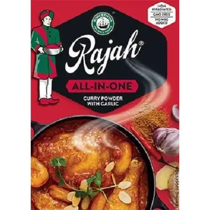 Rajah Curry ALL IN ONE GARLIC Powder 100g...