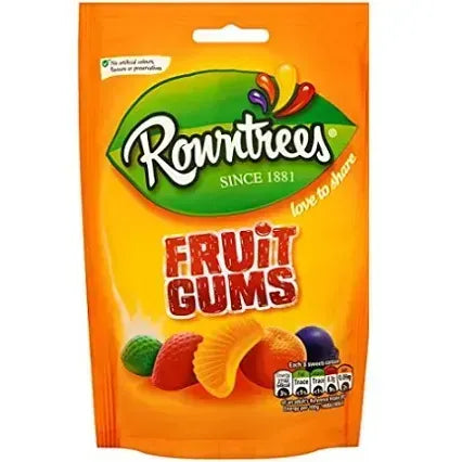 Rowntrees Fruit Gum Small Bag 120g (UK)