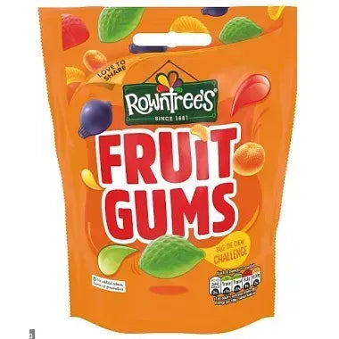 Rowntrees Fruit GUM MEDIUM Bag 150g