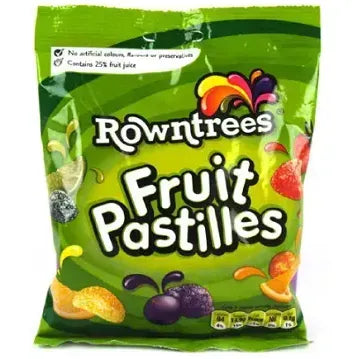Rowntrees Fruit Pastille (SMALL) Bag 114g (UK)..
