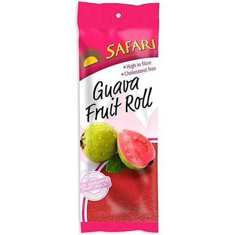Safari Fruit Rolls GUAVA 80g