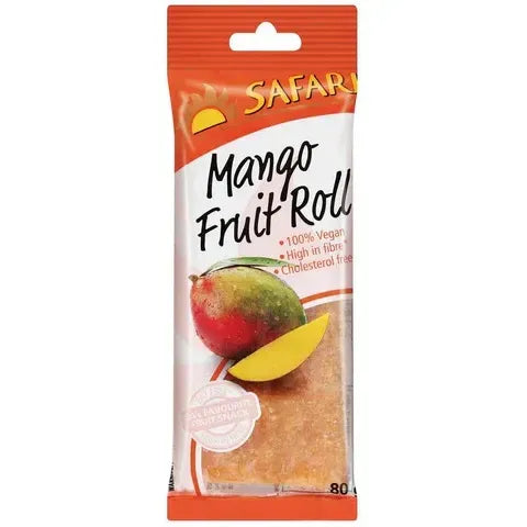 Safari Fruit Rolls MANGO 80g