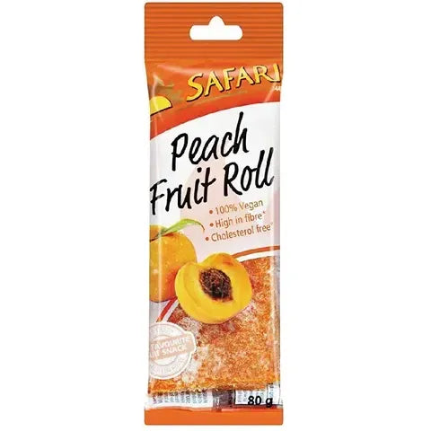 Safari Fruit Rolls PEACH 80g