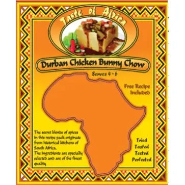Taste of Africa Durban CHICKEN BUNNY CHOW 60g