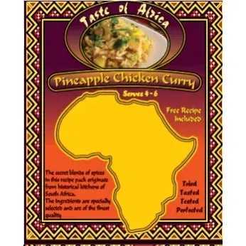 Taste of Africa Pineapple Chicken Curry 60g Pack