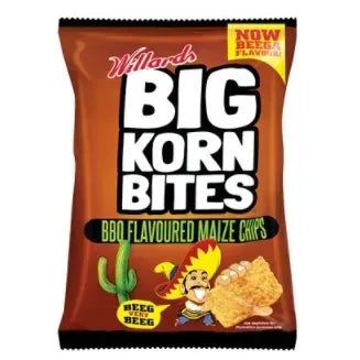 Willards Big Korn Bites BBQ 120g