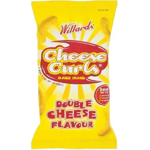 Willards Cheese Curls 150g..