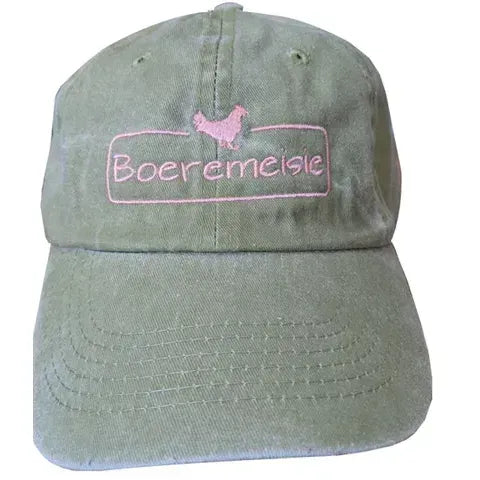 Cap Khaki Stone Wash Cotton- Boeremeisie