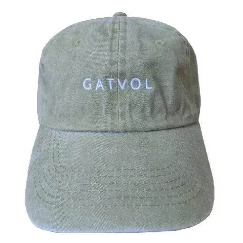 Cap Khaki Stone Wash Cotton- Gatvol