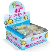 Yummee Mallow Fish Dispenser 1x40's pack 250g