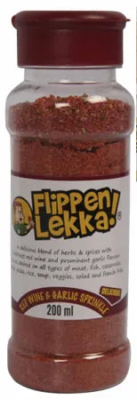 Flippen Lekka Spice Red wine & Garlic Sprinkle 130g